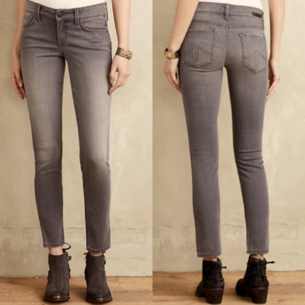 Anthro Level 99 Lily skinny straight jeans - Picture 1 of 8